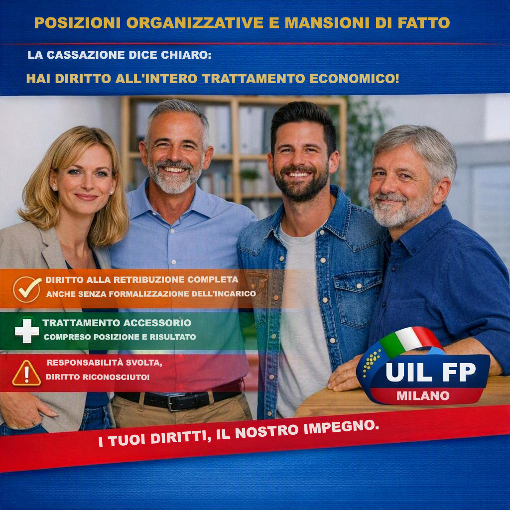 ORDINANZA N. 9525 DEL 14/4/2026 – FUNZIONI LOCALI – POSIZIONI ORGANIZZATIVE – MANSIONI DI FATTO