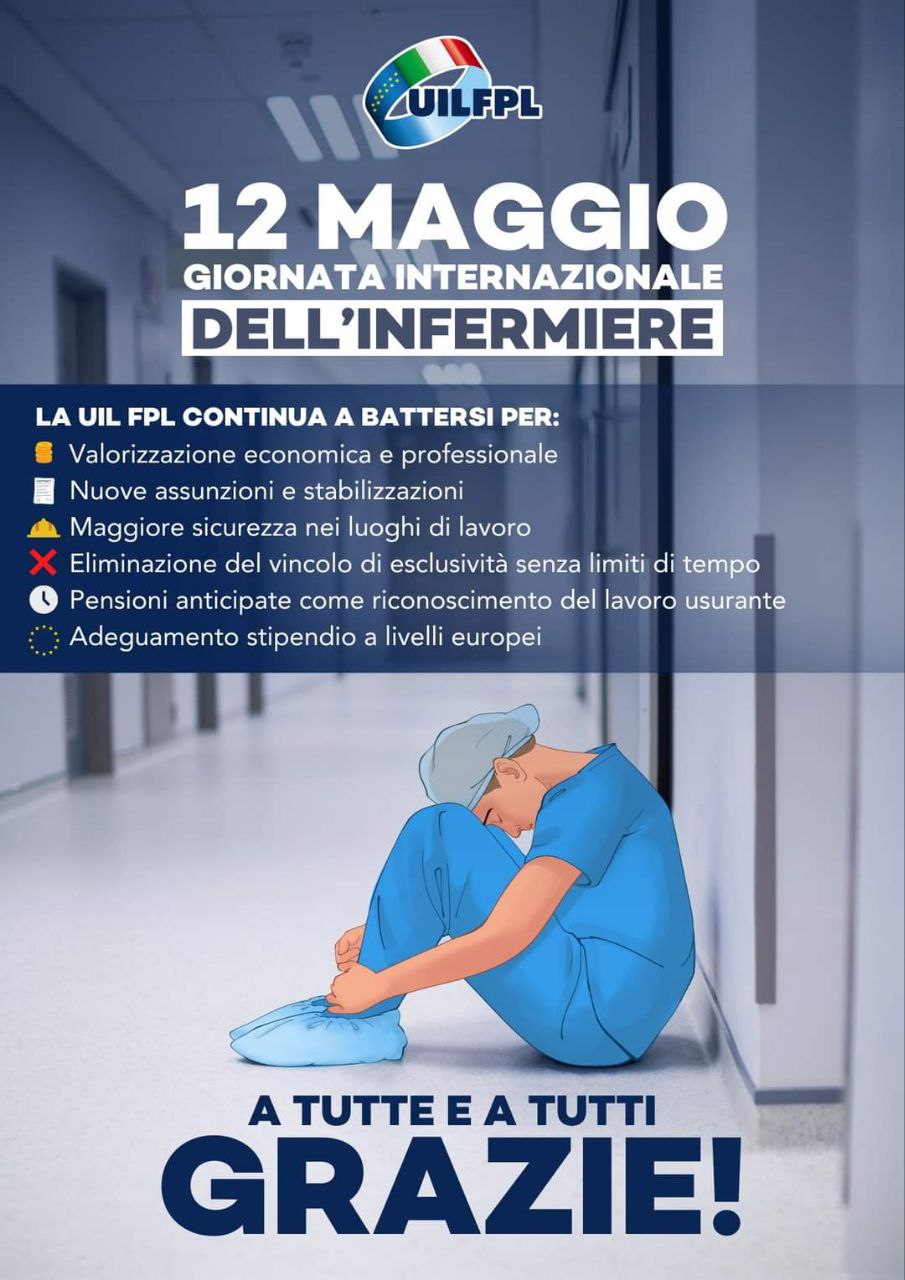 🔵12 Maggio 2024: Giornata Internazionale dell’Infermiere
