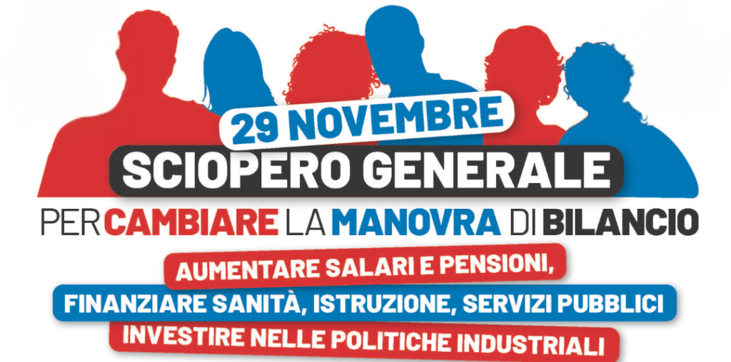 UIL e CGIL scendono in piazza contro una legge di bilancio che aumenta il disagio sociale.