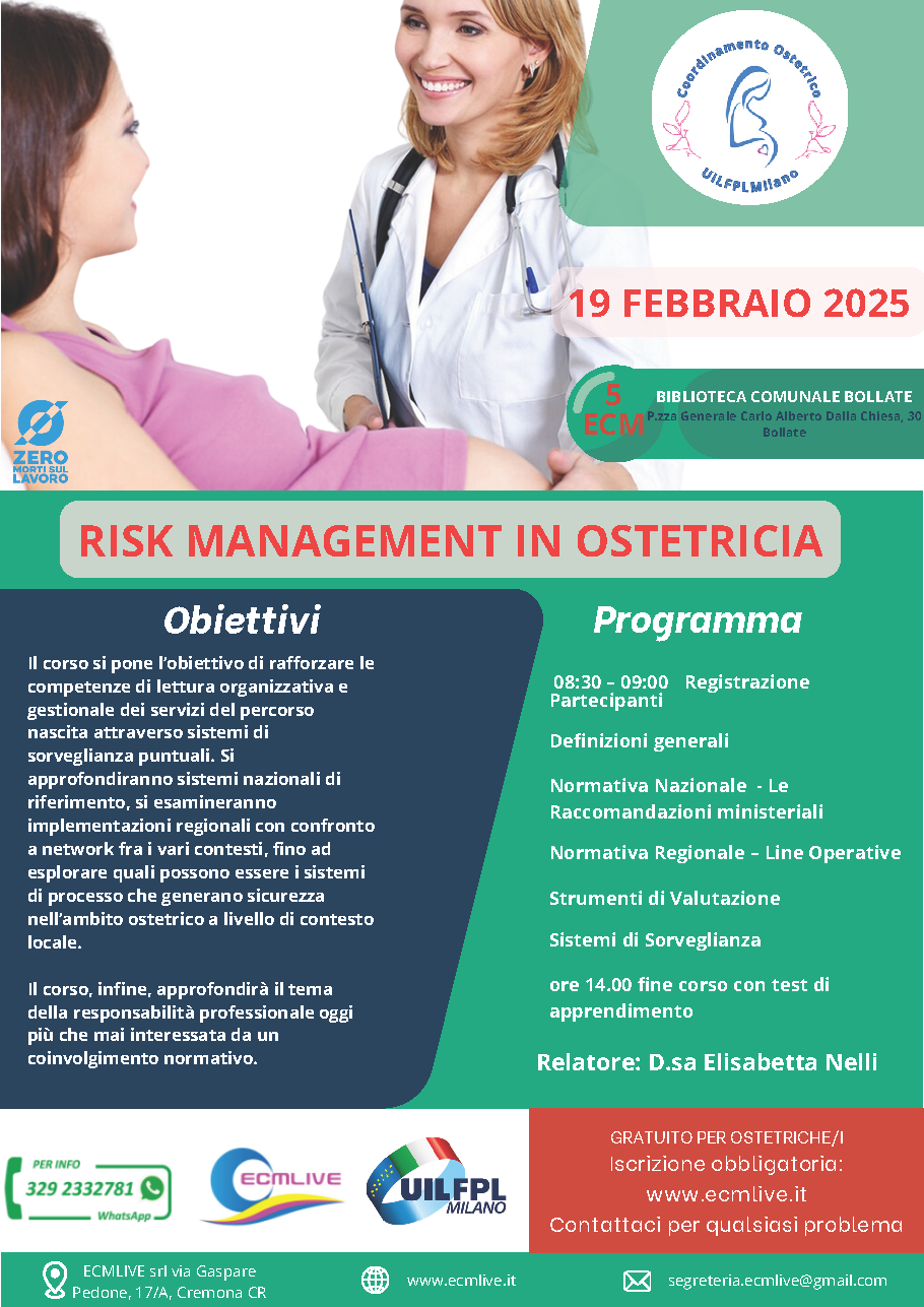 RISK MANAGEMENT IN OSTETRICIA